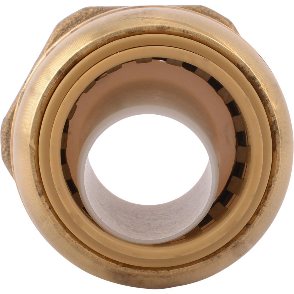 SharkBite® U139LF Lead-Free Brass Push-to-Connect Male Adapter - 3/4" x 1" MPT