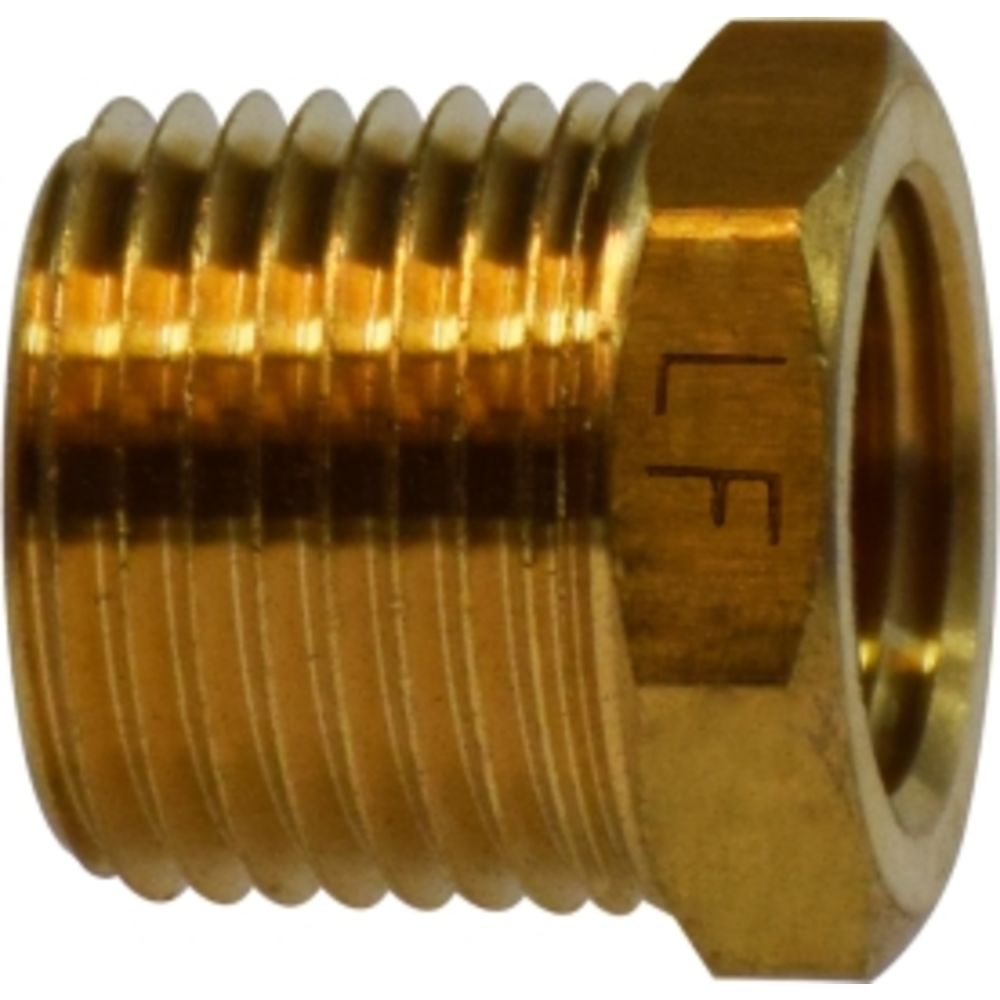 Brass LF 7110 1/4" X 1/8" Hex Bushing