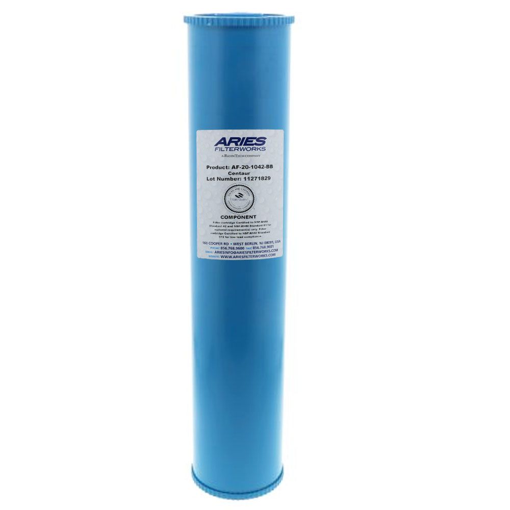 Aries AF-20-1042-BB 20" x 4-1/2" Catalytic Carbon Filter