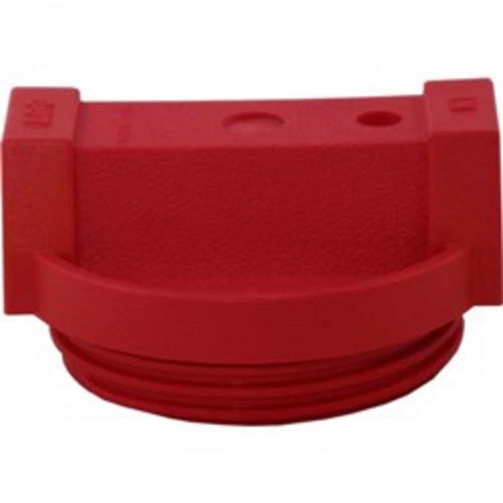 Pentek Standard Cap Nylon Red High Temperature 3/4" No Pressure Relief
