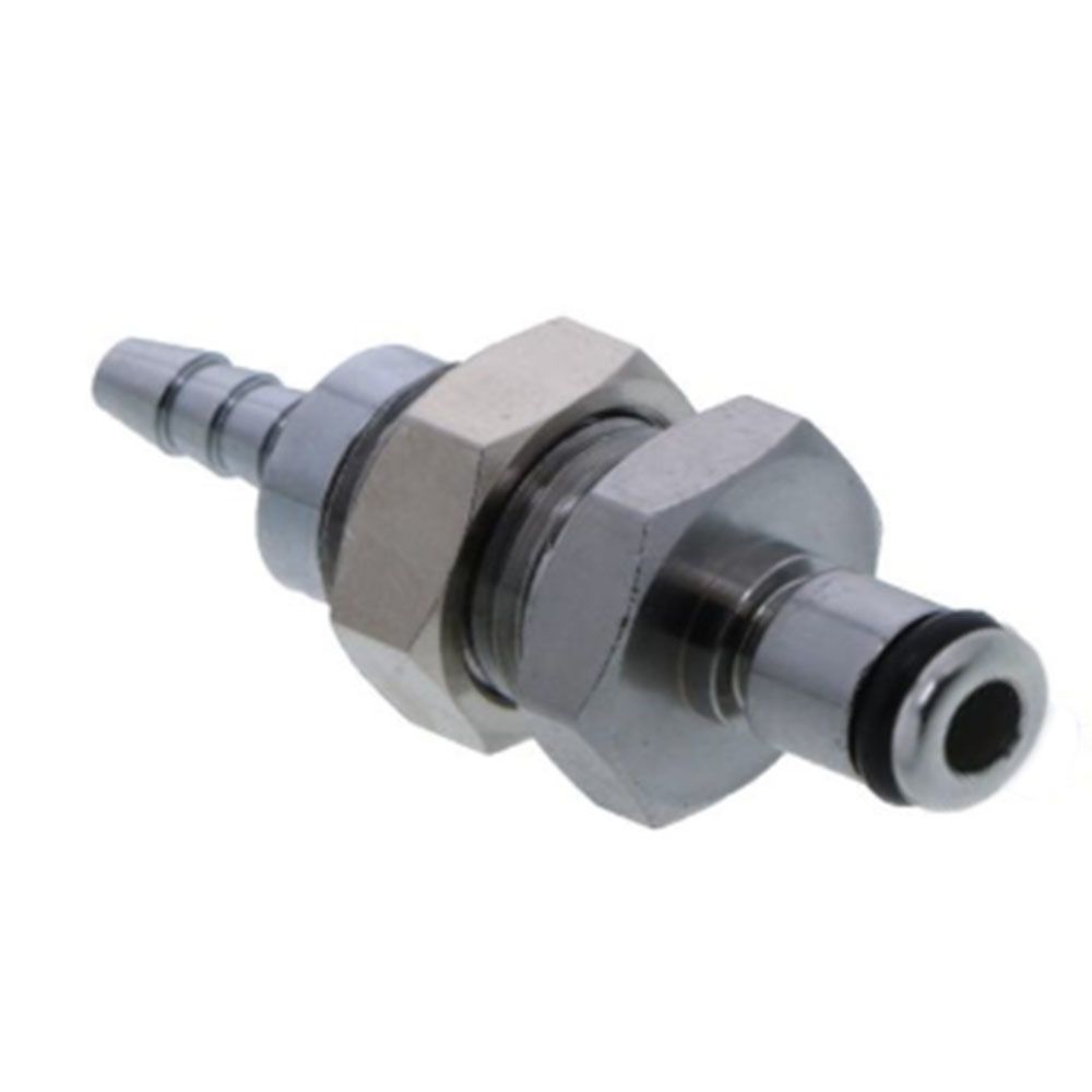 MC4202 Panel Mount Hose Barb Coupling Insert 1/8 ID Barb