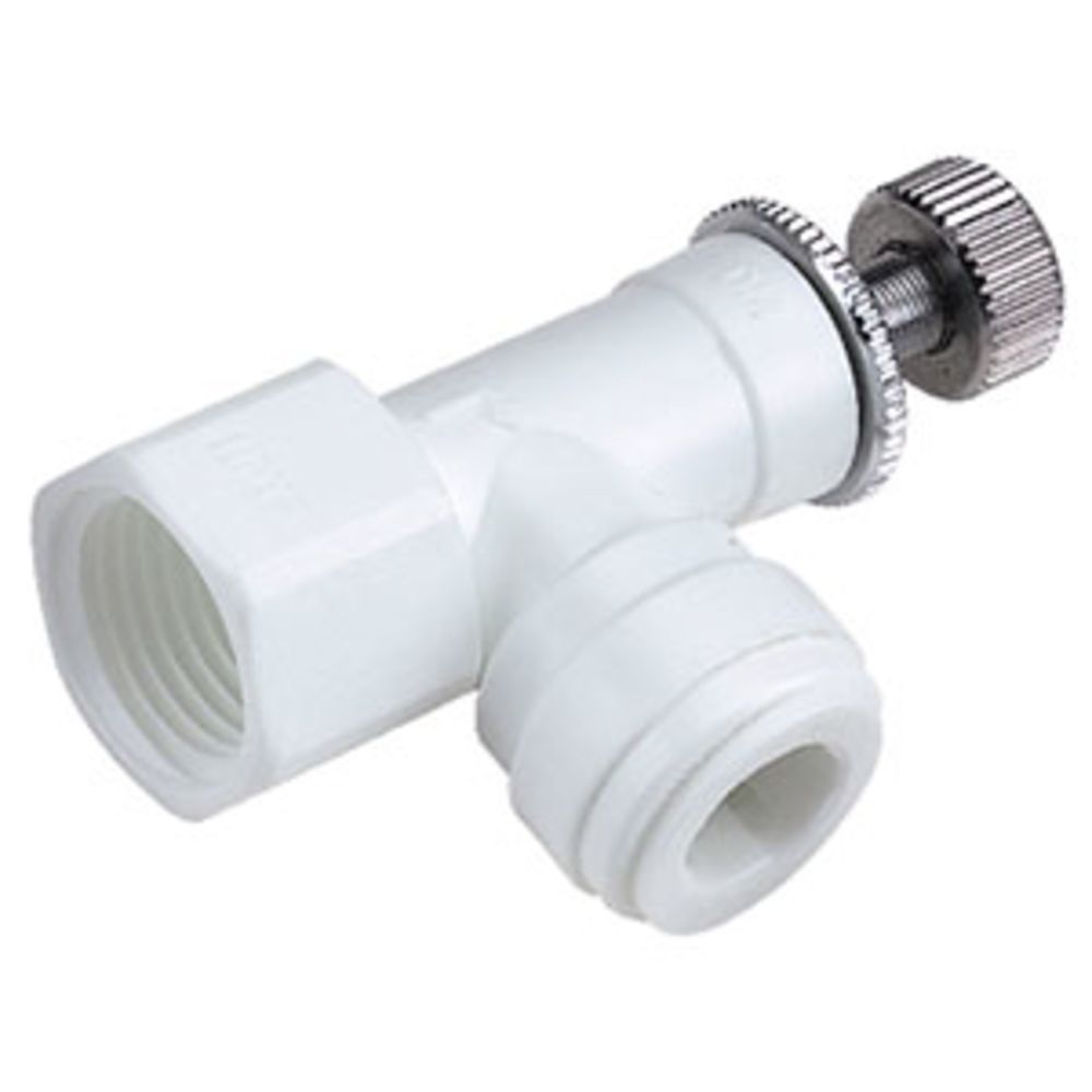 DMfit Control Valve Female Adapter - 1/4" Push-in x 1/4" NPTF
