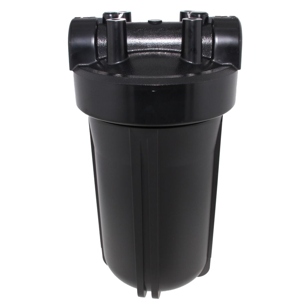 10" Neo-Pure Big Flow Filter Housing Black Cap/Black Sump 1" without Pressure Relief