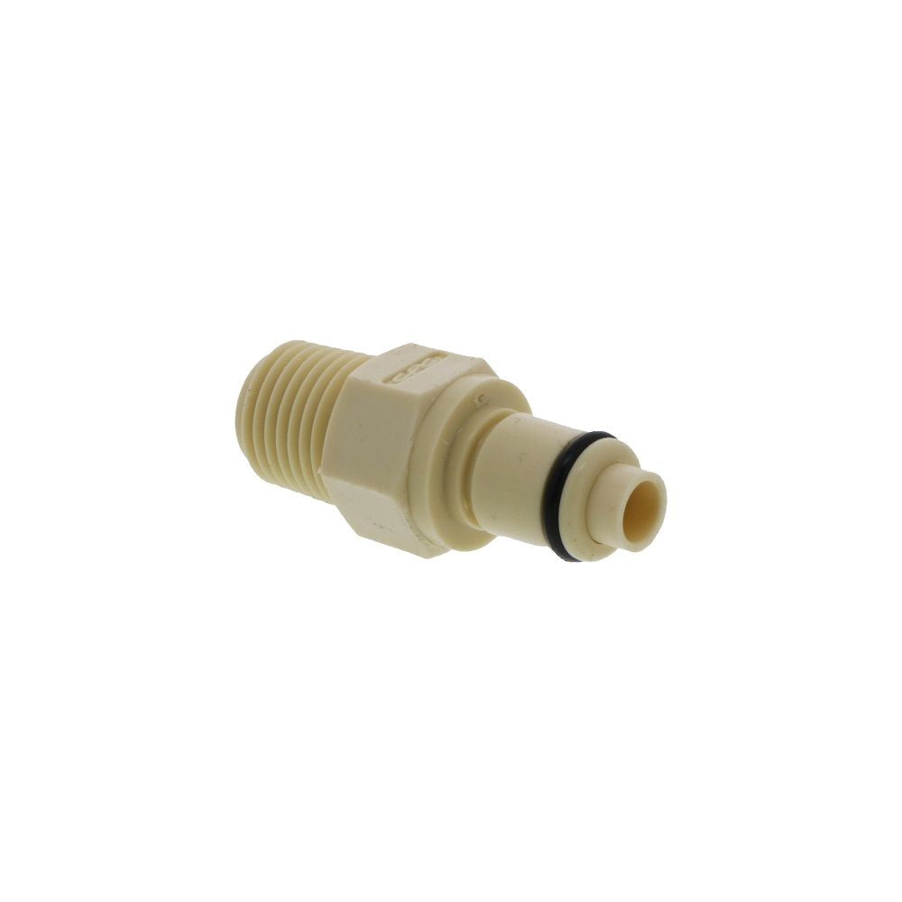 PLCD2400412 Valved Male Thread Coupling Insert 1/4 MPT