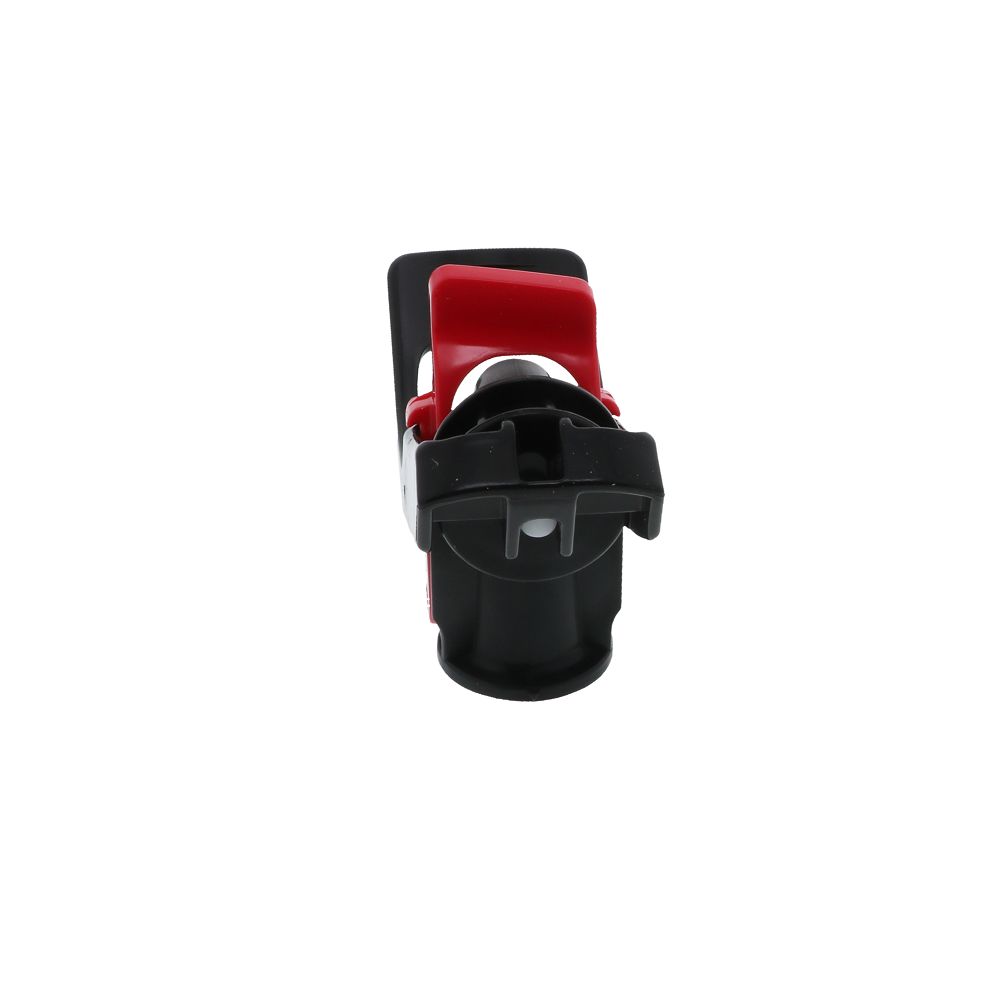 Oasis 036076-101 Hot Water Black Cooler Faucet Assembly with Red Lever for Odyssey Cooler