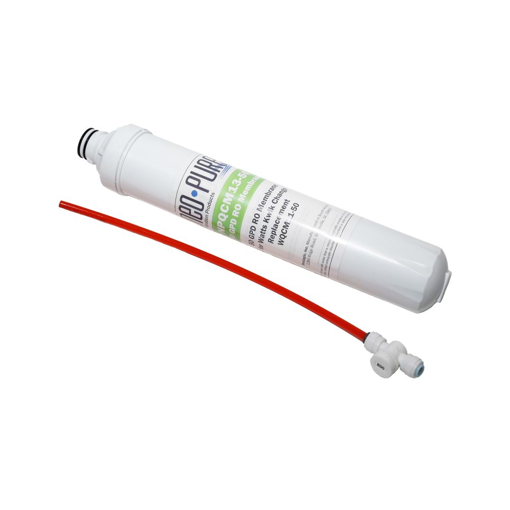 Neo-Pure Kwik Change 13" RO Membrane Filter 50 GPD Replacement for Watts WQCM11-50