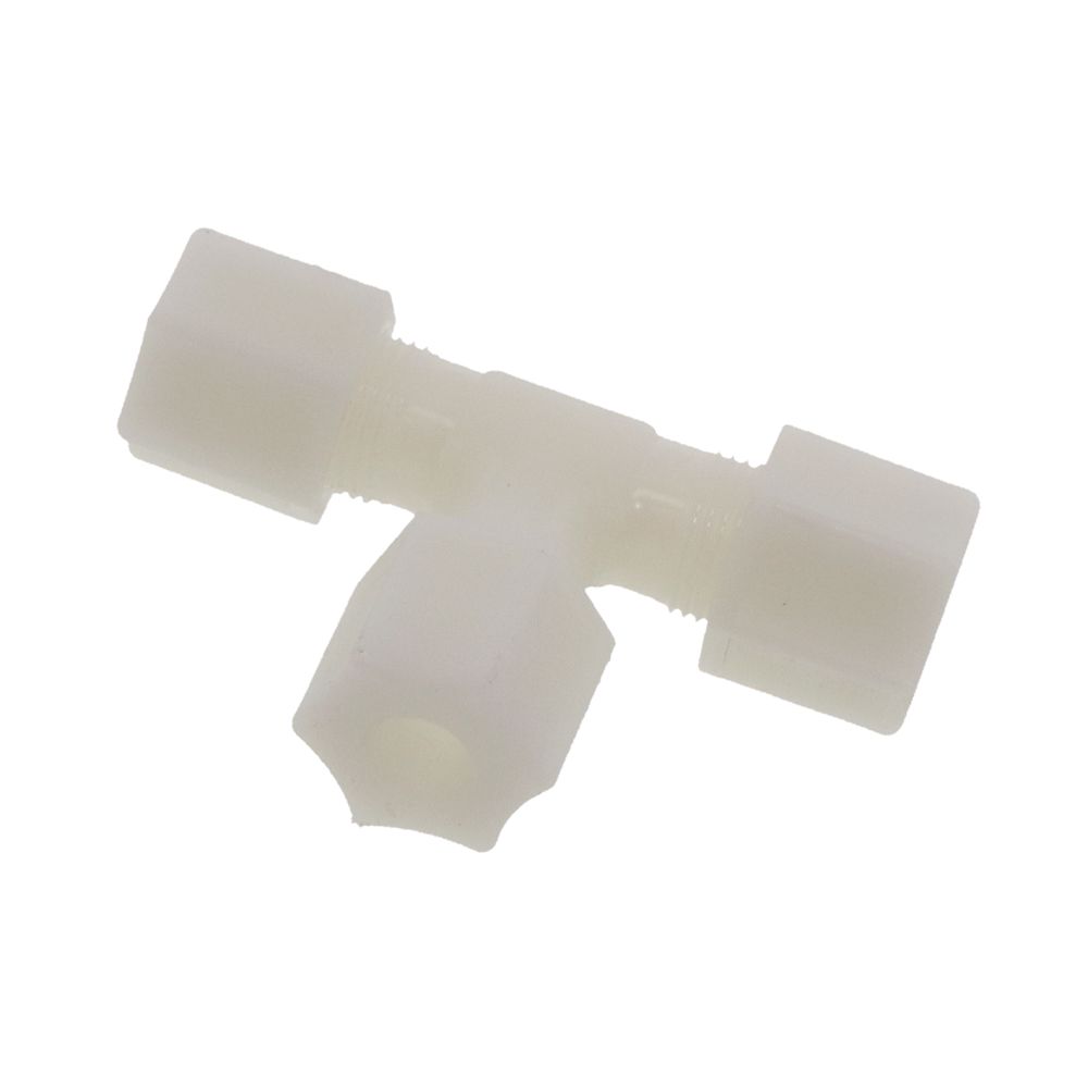 JACO 70-6-N-O Nylon Union Tee 3/8 OD Tube x 3/8 OD Tube x 3/8 OD Tube