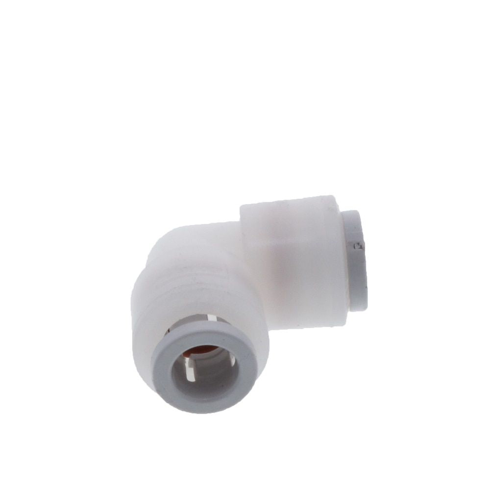 Kynar PVDF Male Elbow Swivel - 3/8 x 1/4 NPTF