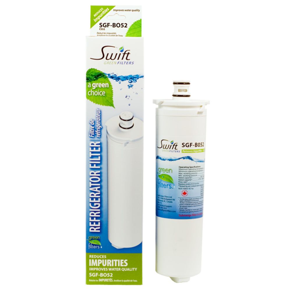 Swift Green SGF-BO52 Compatible Bosch 640565 Refrigerator Filter