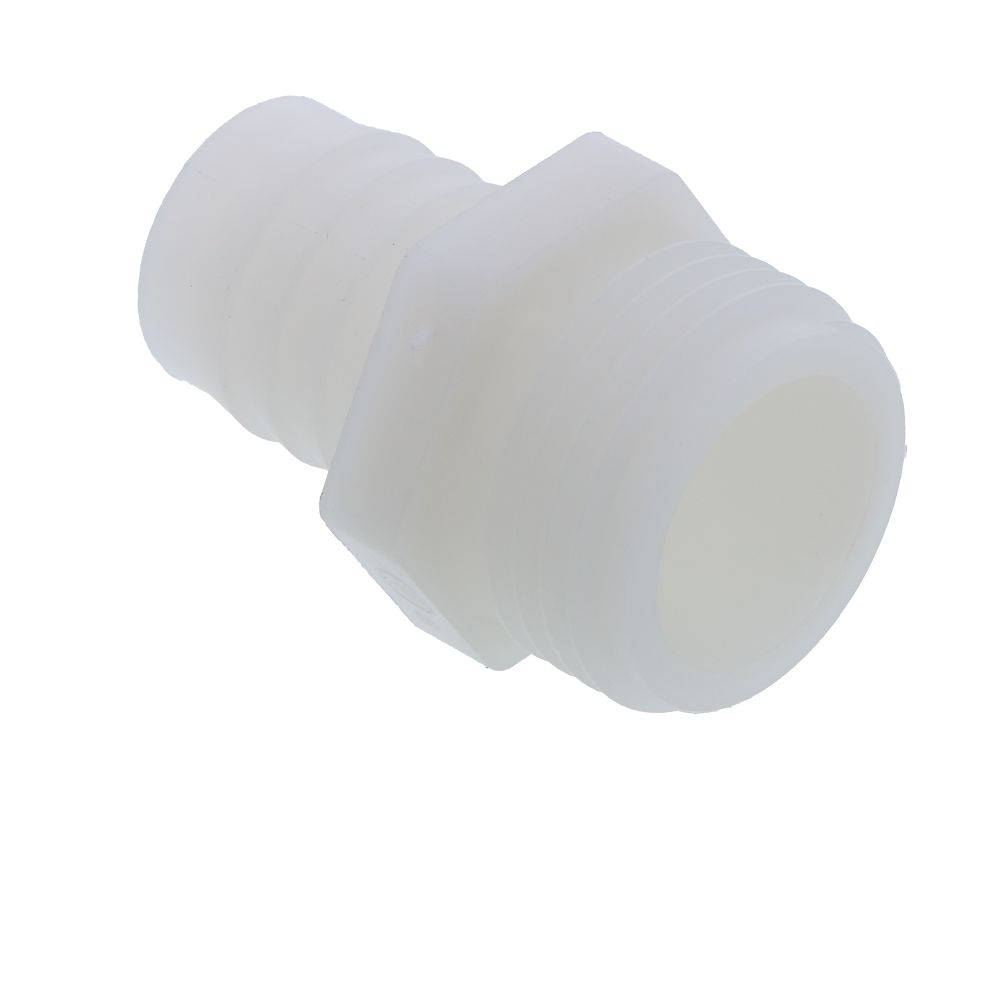 Male Garden Hose Barb Connector Nylon - 3/4 MGHT x 3/4 ID Barb
