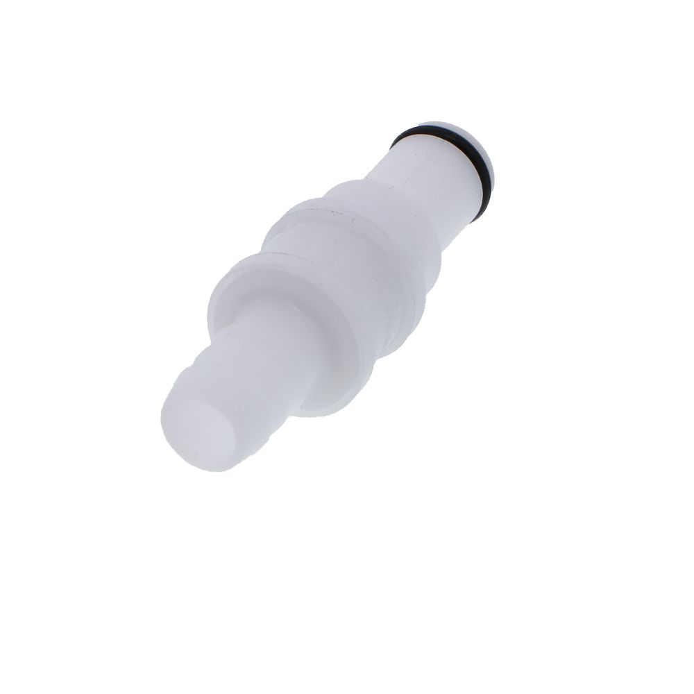 BACD22006 Valved In-Line Hose Barb Coupling Insert 3/8 ID Barb