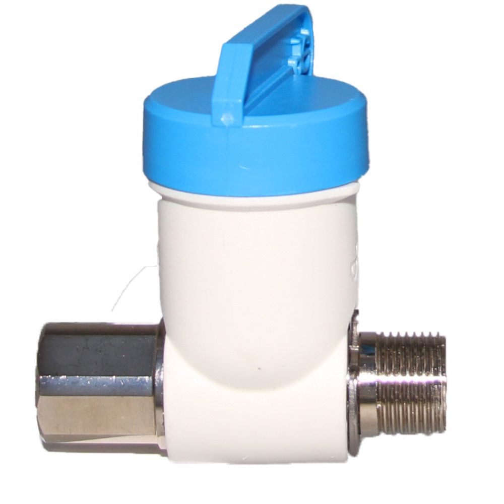 John Guest Angle Stop Adapter Valve Lead-Free - 3/8 x 3/8 x 3/8