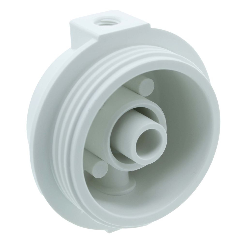 10" Neo-Pure SlimLine Filter Housing White 1/4" No Pressure Relief
