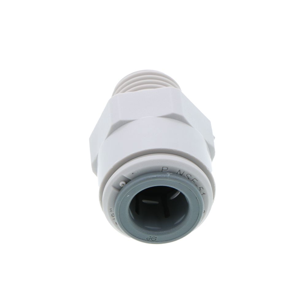 John Guest Male Connector BSPT - 3/8 x 1/4 BSPT