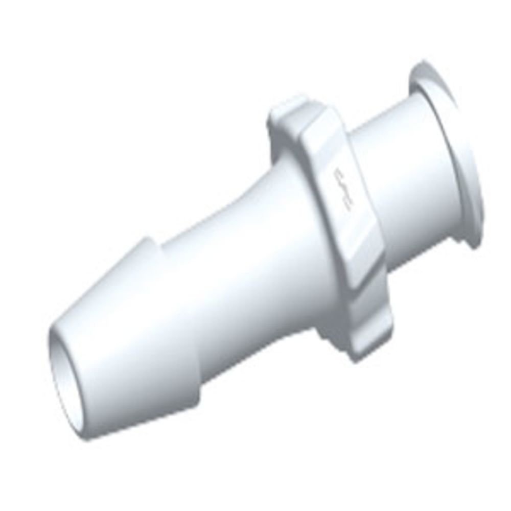 LF6130 Luer Fitting White Nylon Female Luer X 3/16 HB
