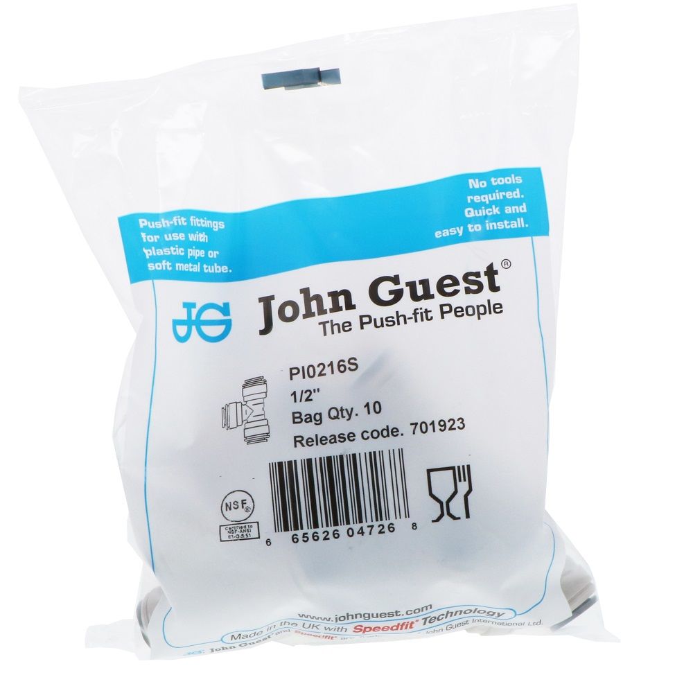 John Guest Union Tee - 1/2