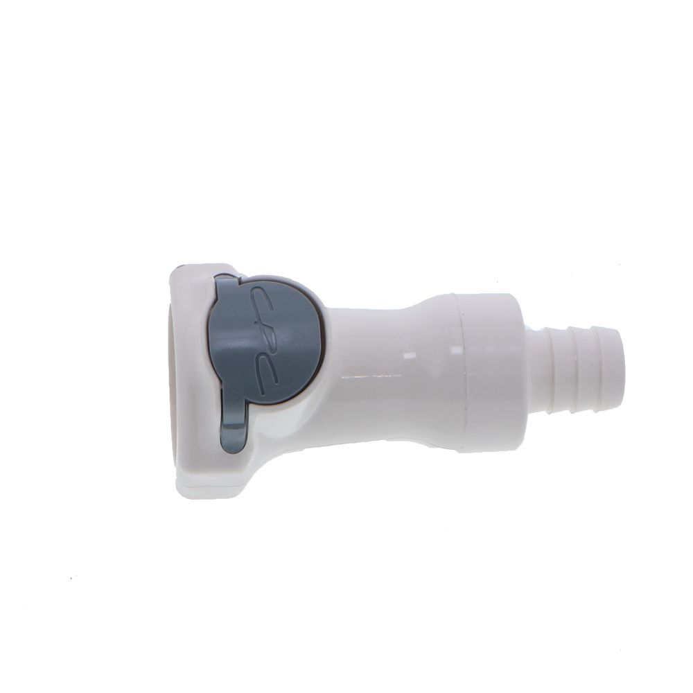 HFCD17835 Valved In-Line Hose Barb Coupling Body 1/2 ID Barb