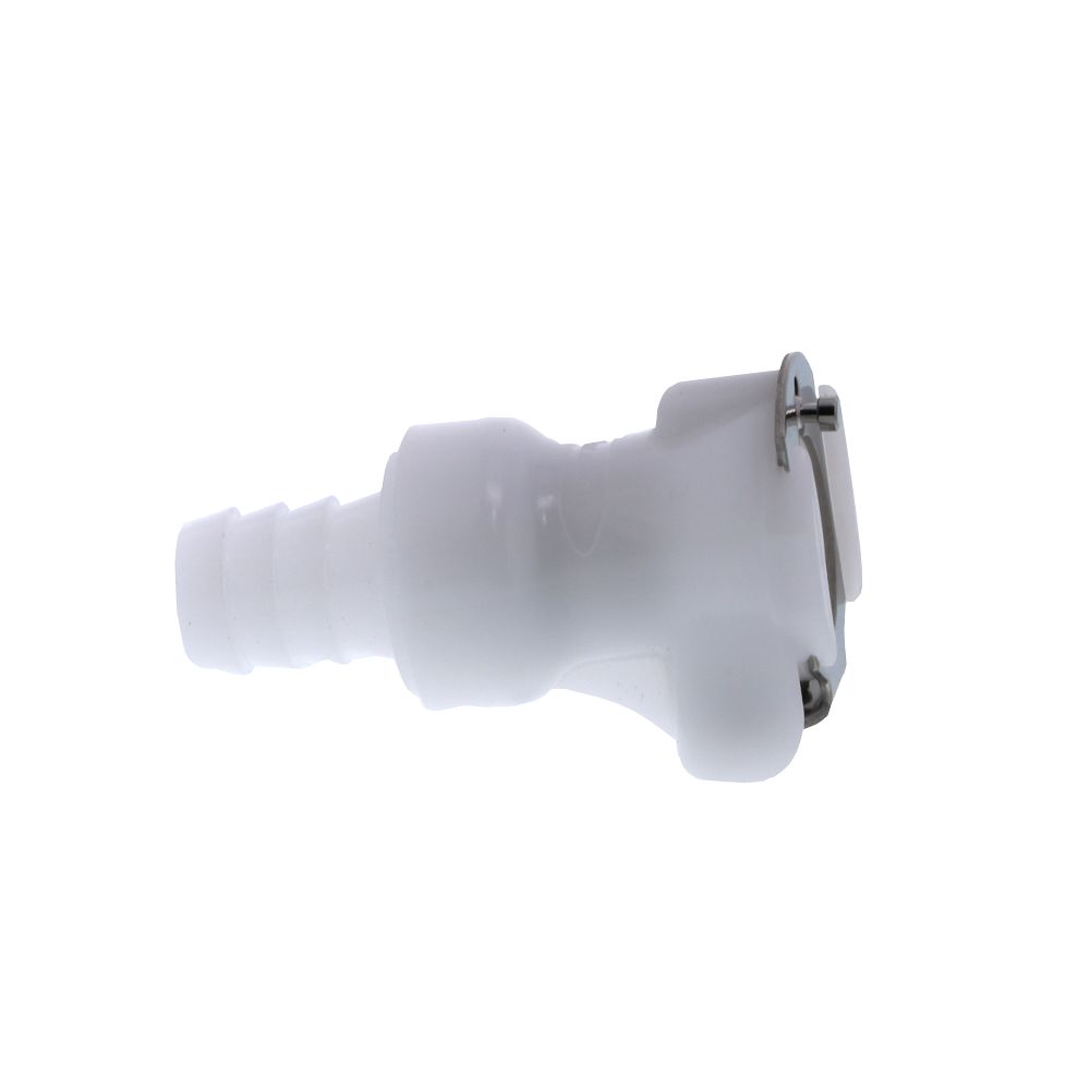 PLCD17006 Valved In-Line Hose Barb Coupling Body 3/8 ID Barb