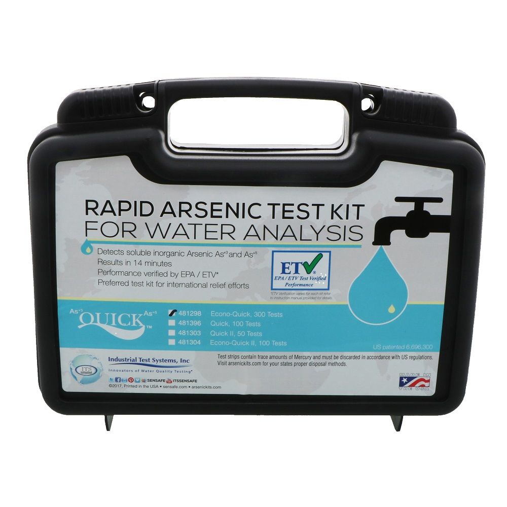 Industrial Test Systems 481298 Arsenic Econo-Quick, 300 Tests