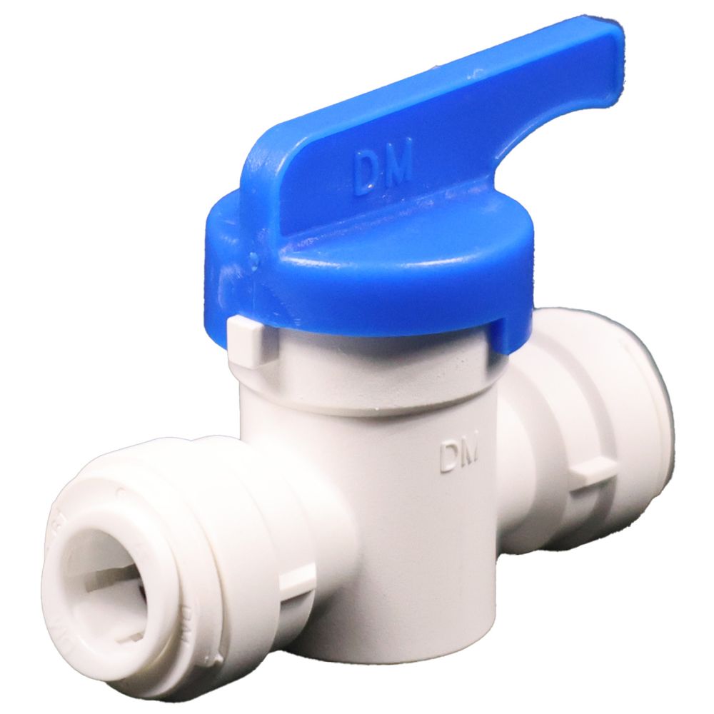 NeoFit - Shut-Off Valve Polypropylene - 1/2" x 1/2" Quick Connect