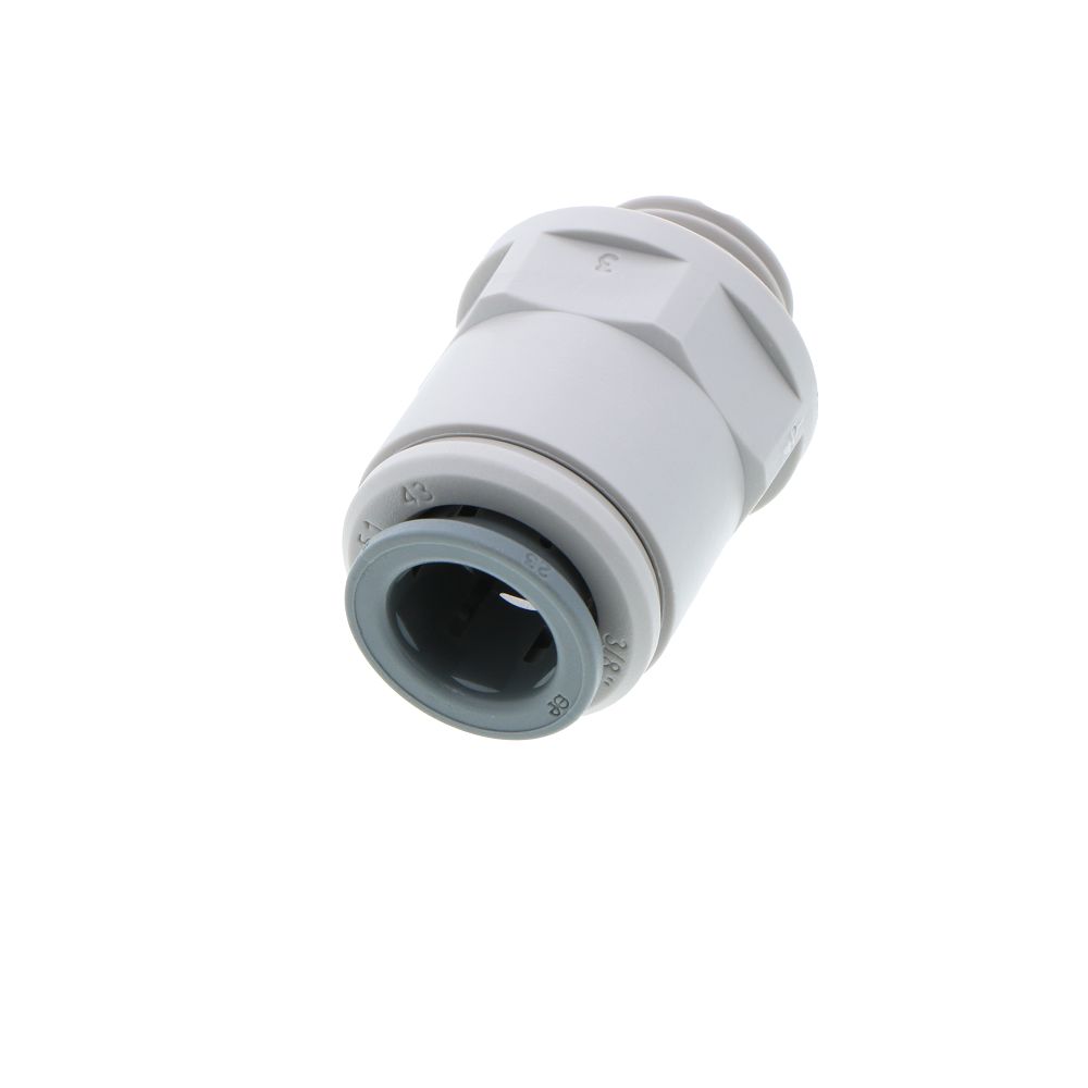 John Guest Male Connector BSPP - 3/8 x 1/4 BSPP