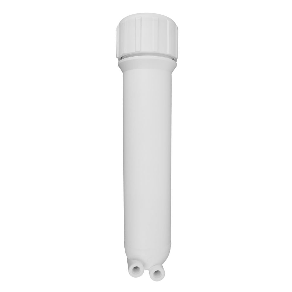 Neo-Pure Membrane Housing for Standard 12" Membranes, 1/8" FNPT Side Ports Permeate/Brine - White