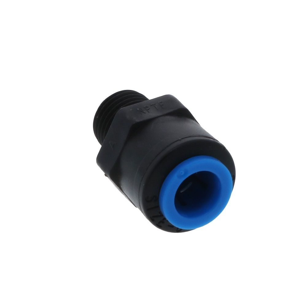 Kynar PVDF Check Valve 3/8 x 1/4 MNPT - 1.5 psi Crack Pressure