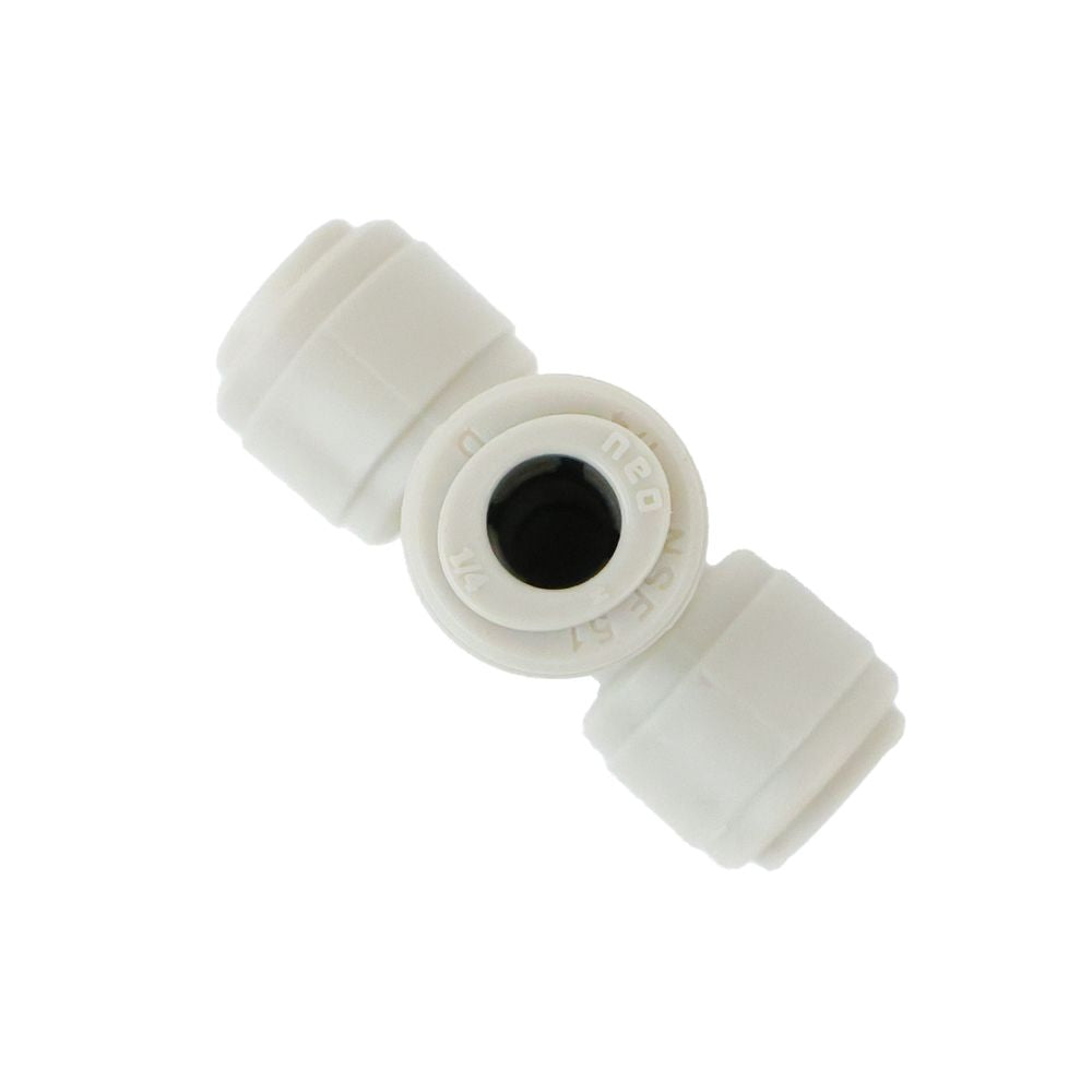 NeoFit - Acetal Gray Union Cross 1/4" tube