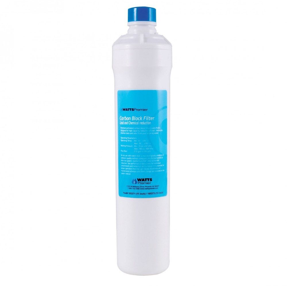 Watts Premier 105371 LVOC Carbon Block Filter