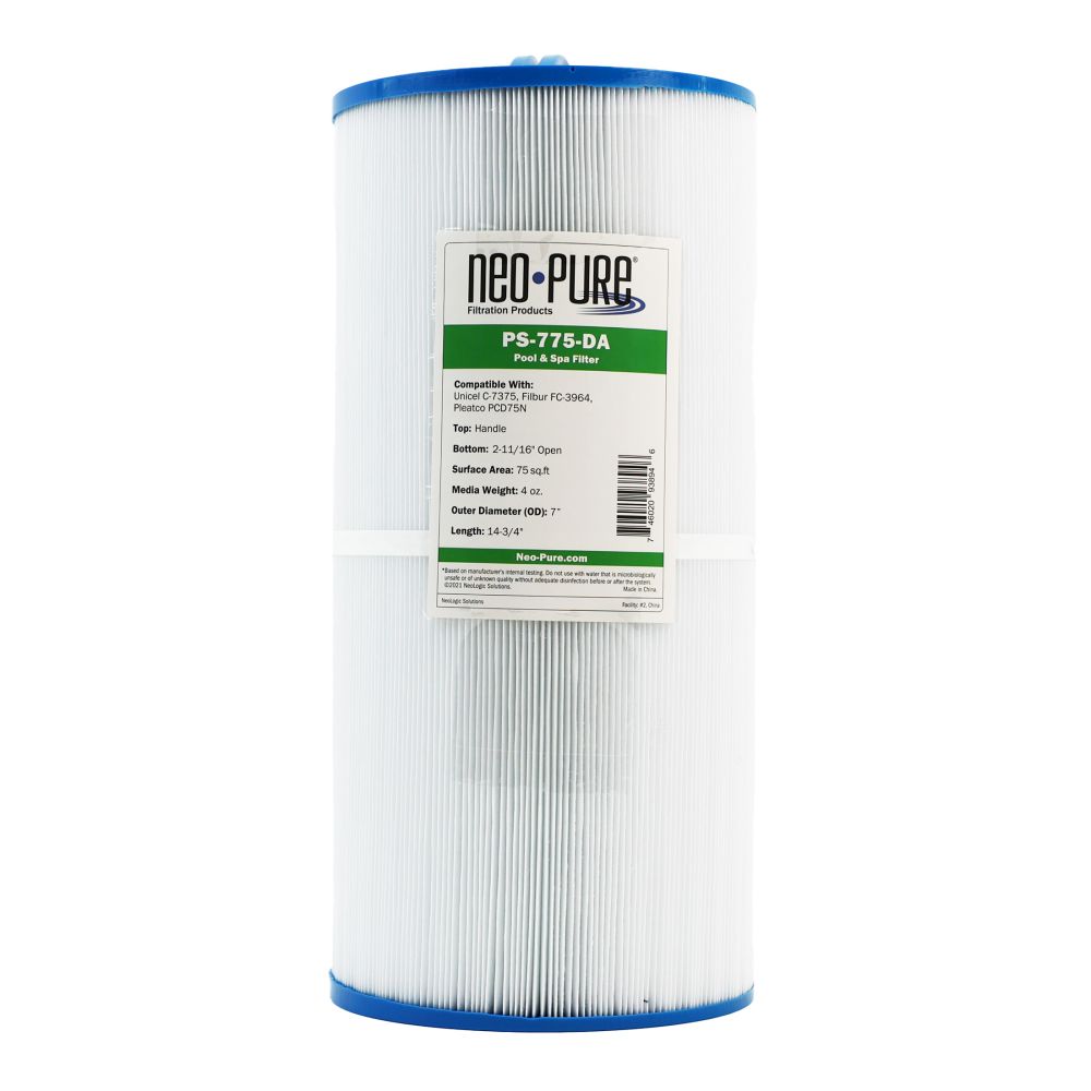 Neo-Pure PS-775-DA Pool and Spa Filter 7" x 14-3/4"