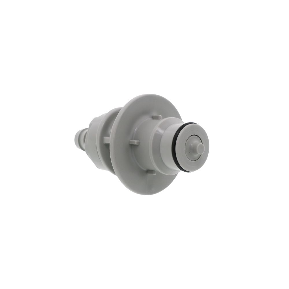 HFCD42612 Valved Panel Mount Hose Barb Coupling Insert 3/8 ID Barb