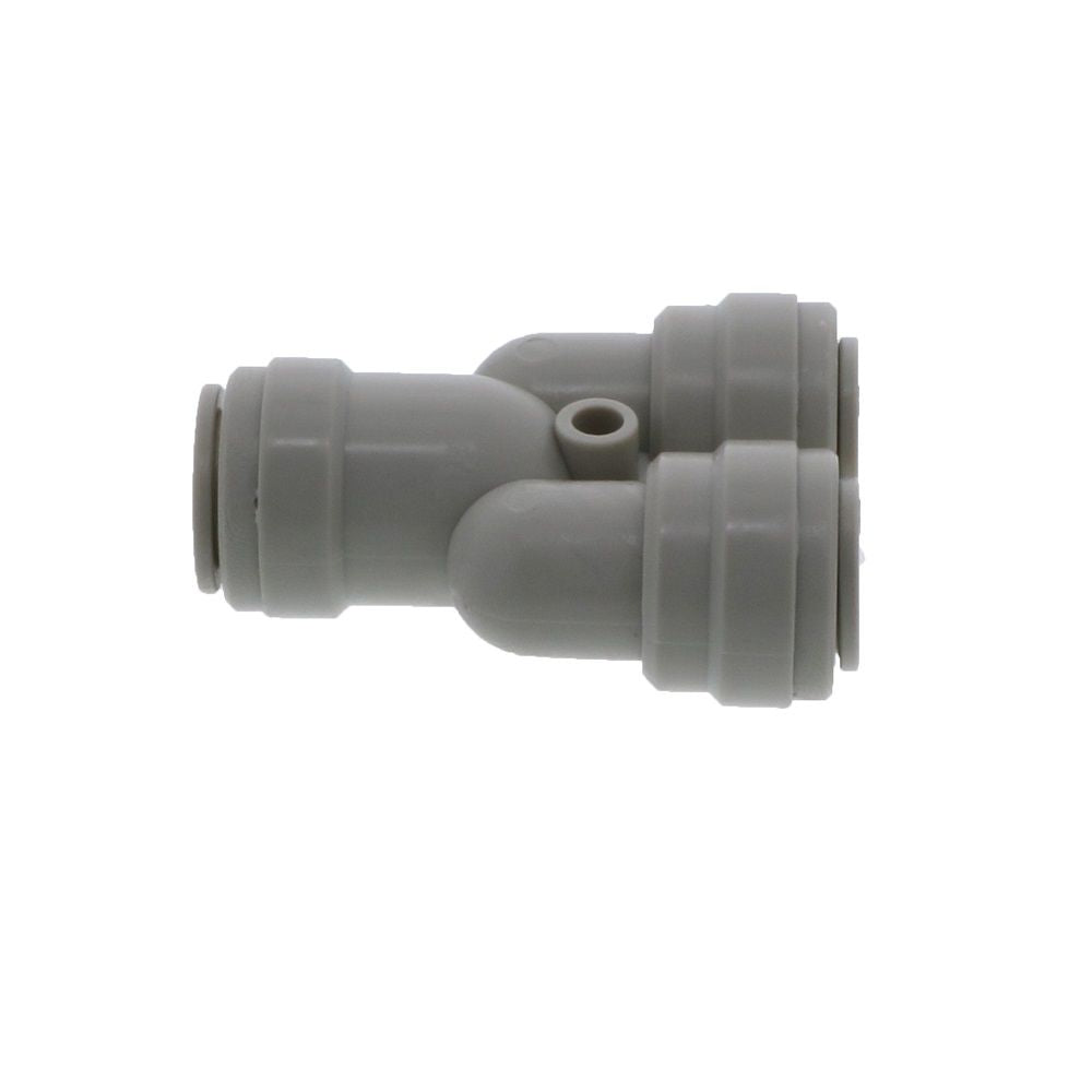 DMfit Two Way Divider - 3/8" x 3/8" x 3/8" Push-In