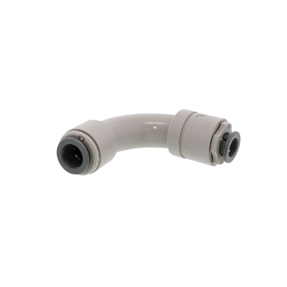 John Guest Superseal Flow Bend Elbow - 5/16 Superseal x 3/8
