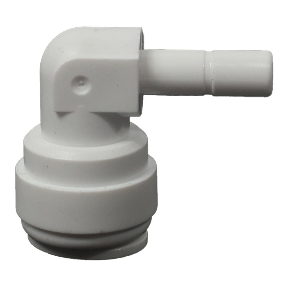 Union Elbow Stem Acetal 3/8 qc x 1/4 stem