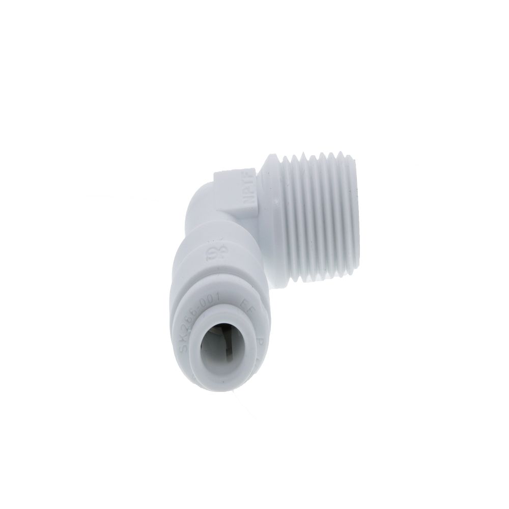 Elbow Check Valve Stainless Steel - 1/4" Push-in x 1/4" MPT