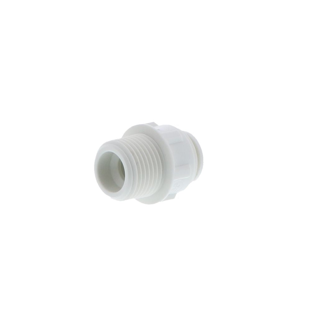 John Guest Male Connector NPTF Polypro - 1/2 x 1/2 NPTF