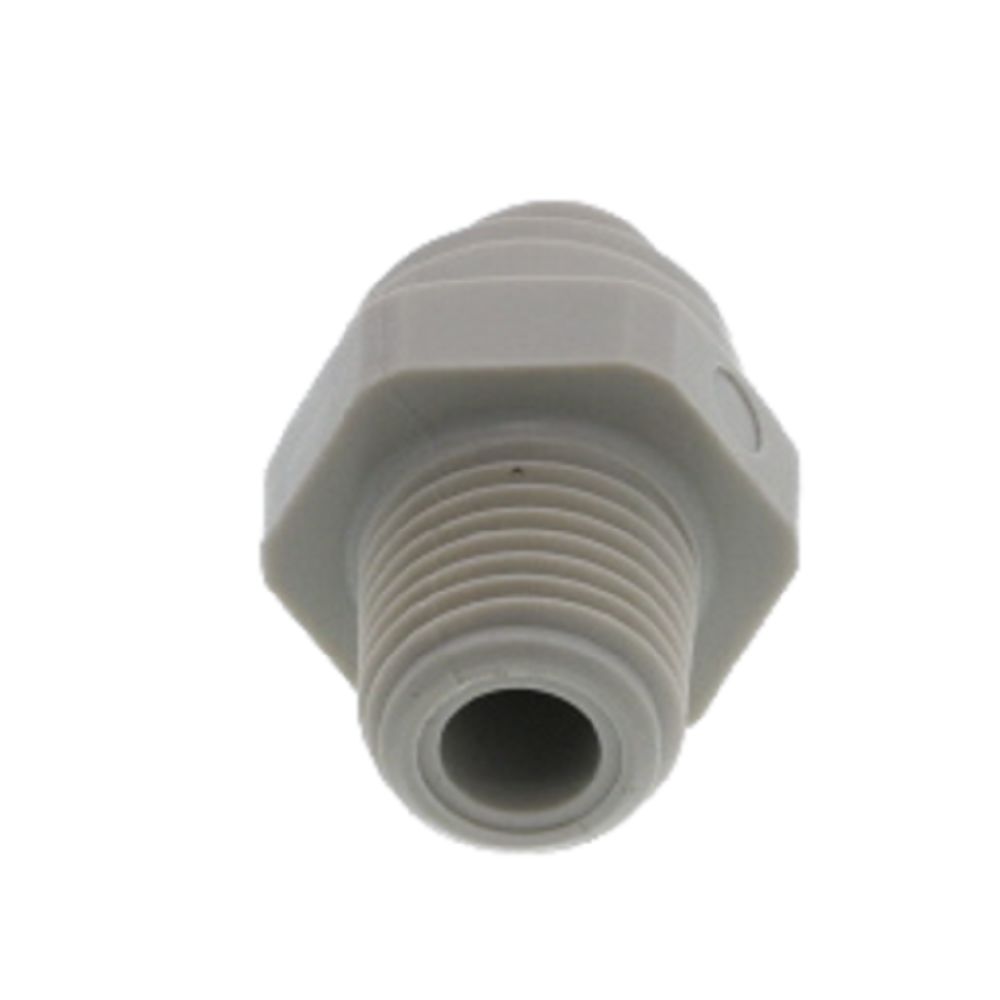 DMfit Straight MNPT Male - 5/16 Push-In x 1/4 MNPT