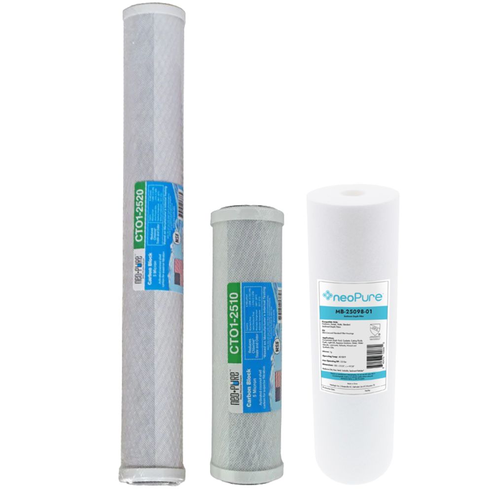 Replacement Pre and Post Filter Kit for Coster H2O Vending Machine Model 1840