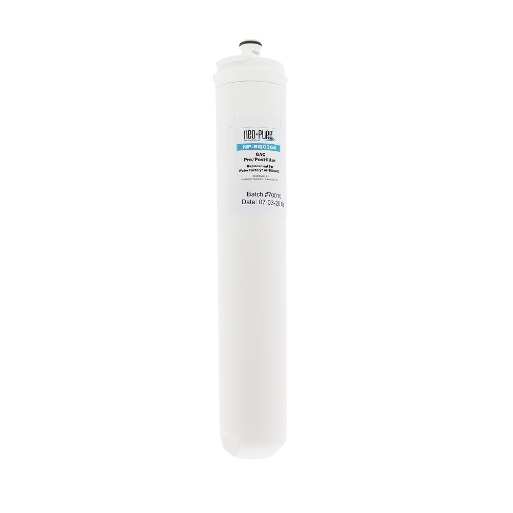 Neo-Pure NP-SQC704 SQC Compatible Carbon GAC Pre/Post Filter