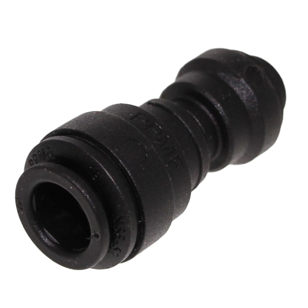 John Guest Reducing Union Black Polypropylene - 1/2 x 3/8