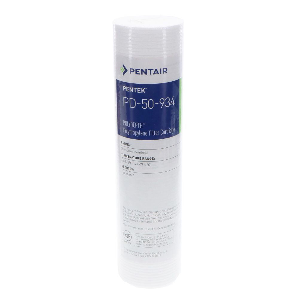 9-7/8" Pentek PD-50-934 Polydepth 50 mic Polypropylene Filter
