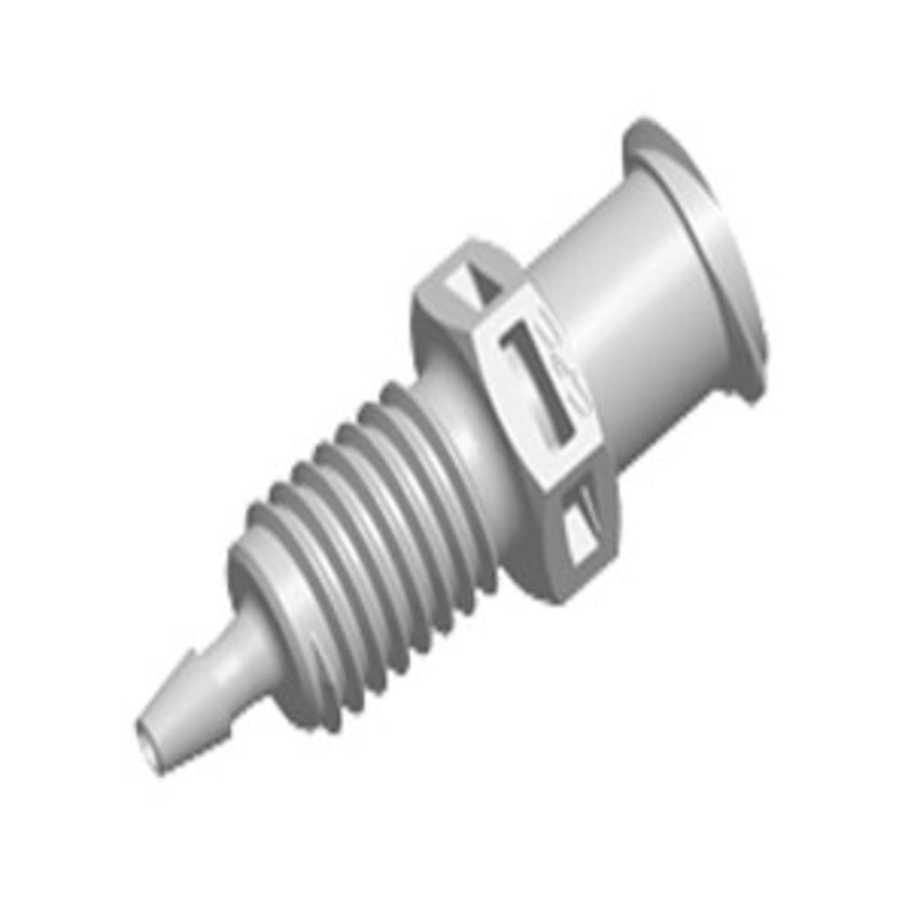 PMLF21 Luer Fitting Natural Polypropylene Panel Mount Female Luer X 1/16 HB