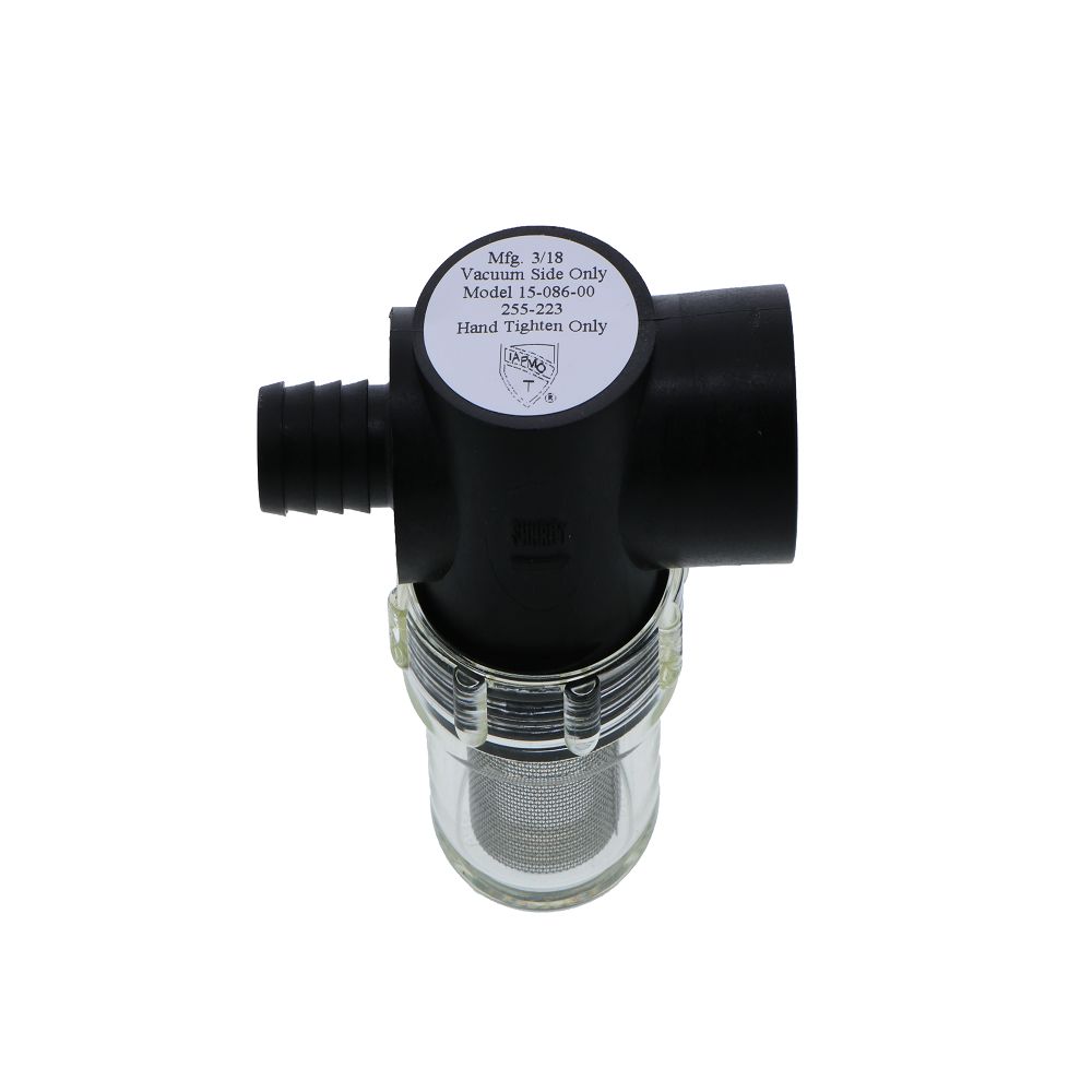 SHURflo 255-223 Twist-on Strainer 1/2" Barb Inlet