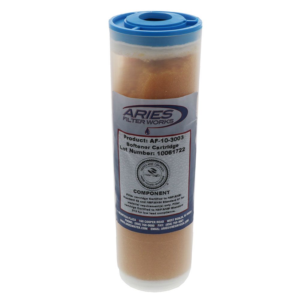 Aries AF-10-3003 10" Softening Resin Cartridge