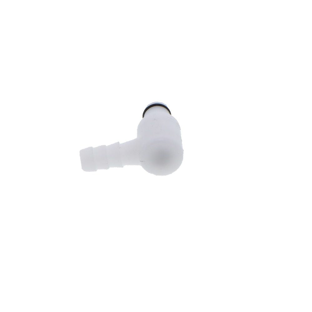 PMCD2304 Valved Elbow Hose Barb Coupling Insert 1/4 ID Barb