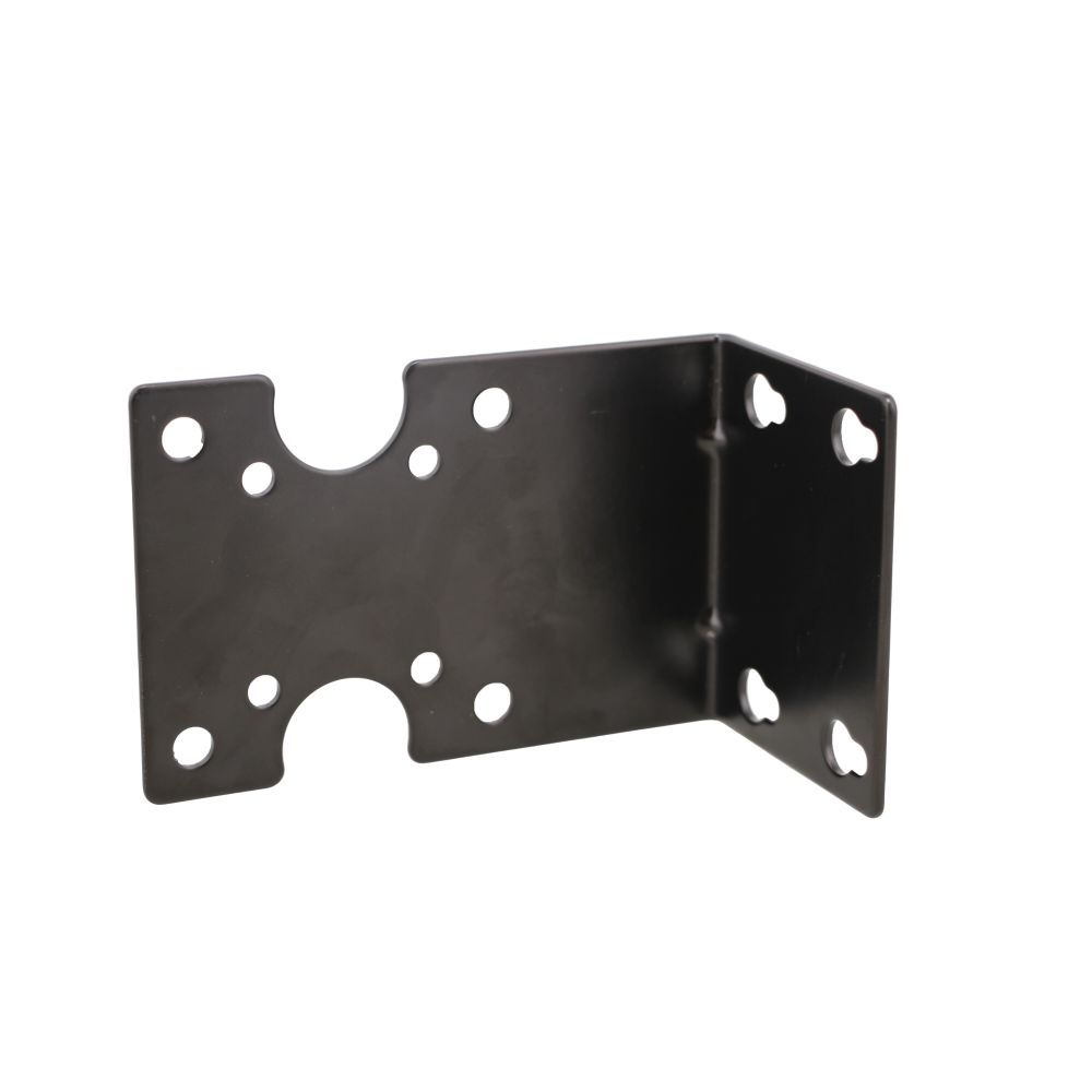 Black L-Shape Bracket - Slimline and Standard 3/4 Caps with or w/o PR