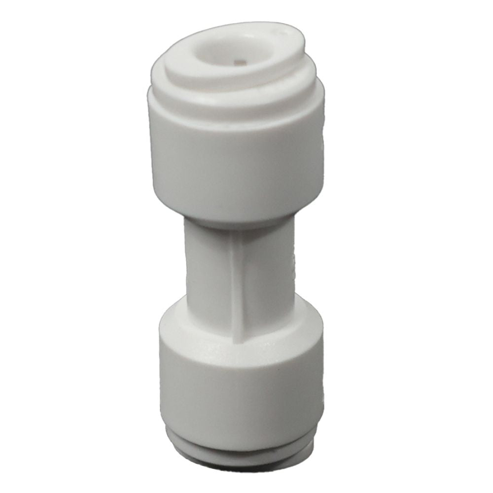 Union Connector Acetal 1/4 qc x 1/4 qc