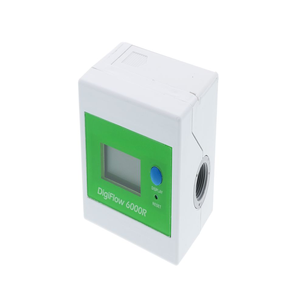 DigiFlow Meter 6000R, 0.45 - 4.10 gpm, 3/8 fpt