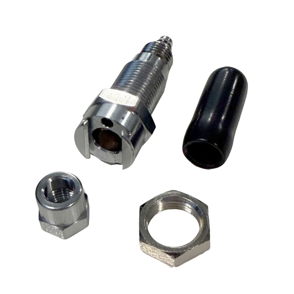 Multi-Mount Valved PTF Coupling Body - 1/4 PTF Chrome