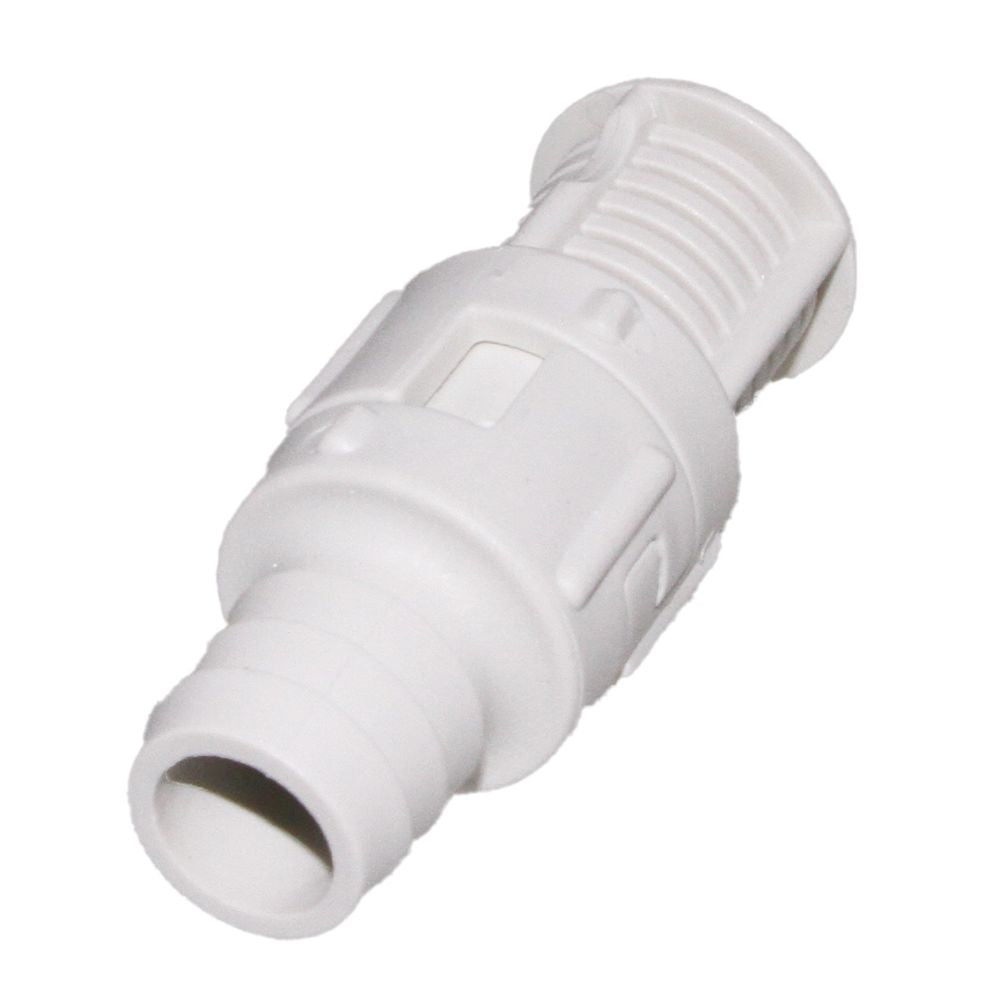 Colder DrumQuik 2479002 Foot Valve 1/2 Hose Barb EPDM O-Ring, Hastelloy C Spring